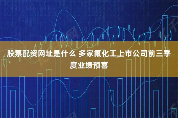 股票配资网址是什么 多家氟化工上市公司前三季度业绩预喜
