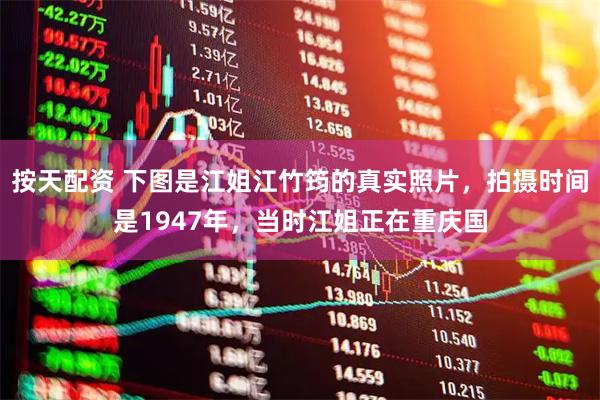 按天配资 下图是江姐江竹筠的真实照片，拍摄时间是1947年，当时江姐正在重庆国